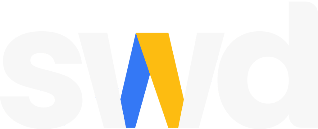 Stylised logo with vibrant colours